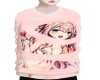 anime wrapped sweater