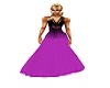 M.D. Black&Purple Dress