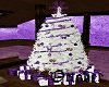Purp Wht Christmas Tree
