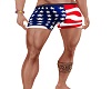 LC USA Flag Shorts