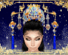 Empress Headress ~ Blue