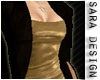 (SD) Brown/Gold Bodysuit