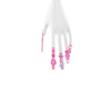 Pink Egirl Nails