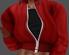 +LEATHER JKT RED V2+