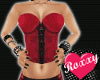 *R* Red Corset Top