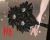 梅 romance black daisy