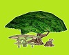 scaled tree for park