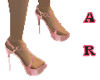 Alabaster Pink PVC Heels