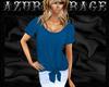 ^AZ^Casual Tee-Blue