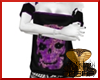 (ge)purple skull shirt