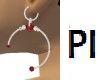 PI - Ruby/Diamond hoops
