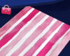 pink&white towel no pose