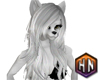 Silver wolf furry female outfit