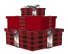Red Plaid Gift Boxes
