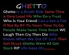 Ghetto Poem Pic