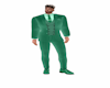 green ballroom suit