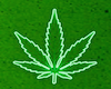 Weed Neon Green