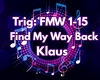 FInd My Way Back