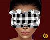 BW Sleep Mask Plaid (F)