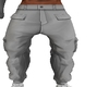 Gray Cargo Pants