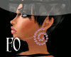 FO~Pink Diamond Earrings
