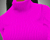 Crop Sweater Hot Pink