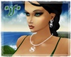 Silver $ Bling Necklace