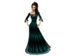 Teal Accent Gown