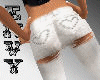 SEXY TORN WHITE JEANS