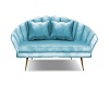 MY Blue Shell Sofa