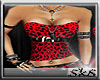 ~sexy~Red Leopard Outfit