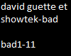 david guetta&showtek-bad