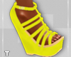 Sunshine Yellow Sandals