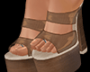 Brown Elegant Heels
