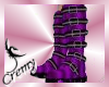 ¤C¤Purple brillant boot