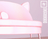 Pink Kitty Sofa