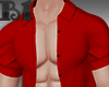Open Shirt Red