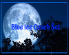 Blue Ice Couch set