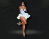 Santa Baby Dress - Blue