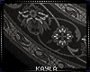 Black Round Rug