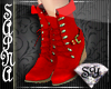[SY] Red Winter boots 