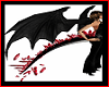 Black /Red Dragon Tail