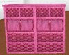 Pink  Nrsy Dresser