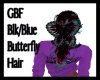 GBF~ Butterfly Hair Blk