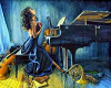 GIRL AT PIANO