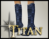 TT*Blue Streak Boots