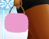 Alba Pink Fur Bag