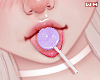 w. Tongue Lilac LolliPop