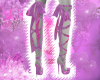 Pink Rose Crystal Heels