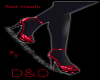 [D&D] red latex heels